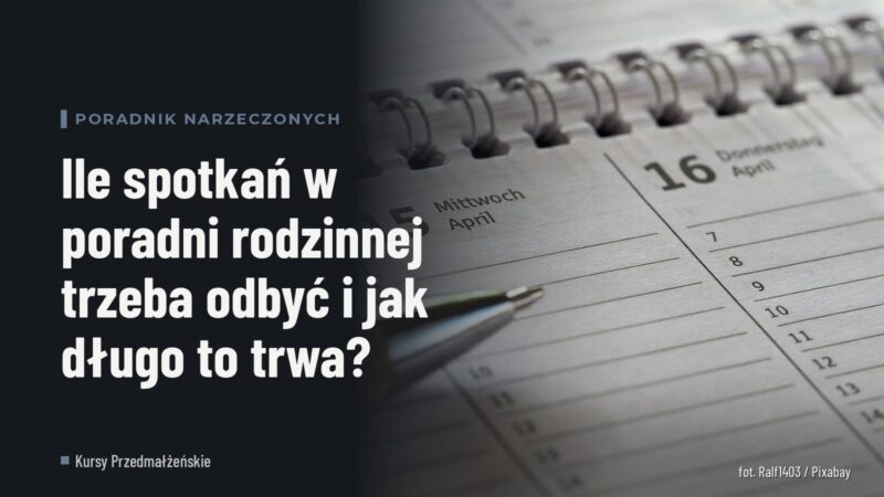 Ile spotkań w poradni rodzinnej trzeba odbyć i jak długo to trwa?
